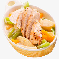 Низкокалорийная сбалансированная диета на отварной курице для похудения за неделю